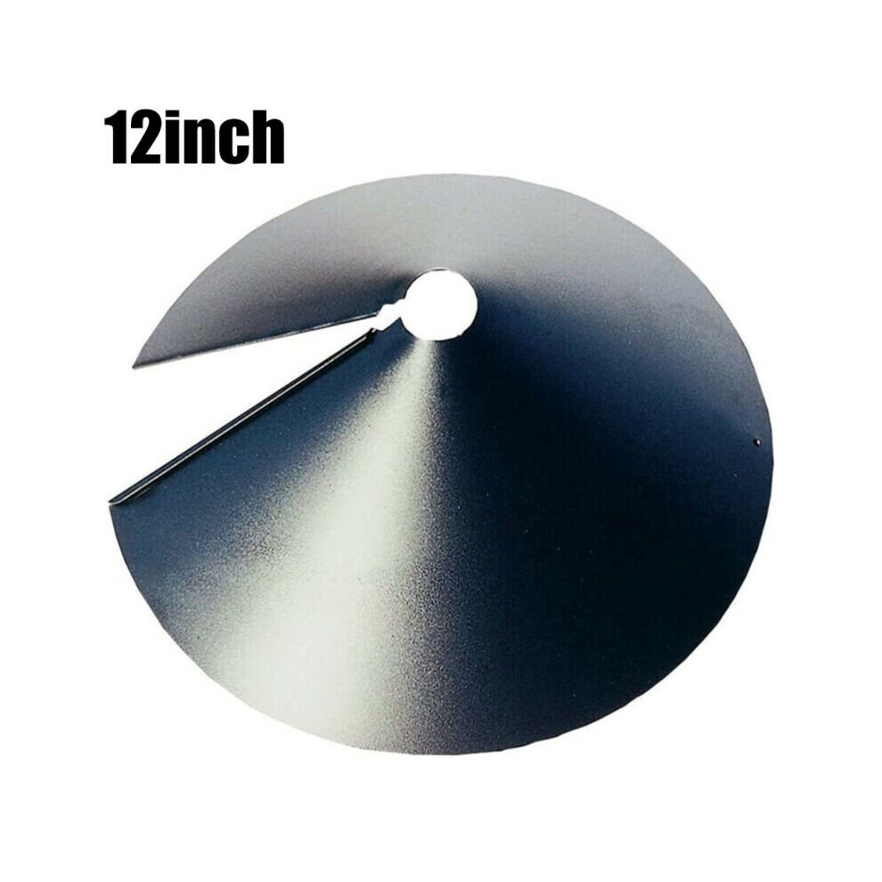 (12 inches) Universal Bird Feeder Station Squirrel Baffle Dome Stop Stealing Bird Feed Guard
