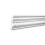 Profhome 150116F Flexible Cornice Moulding Coving Cornice Crown Moulding  2 m 1