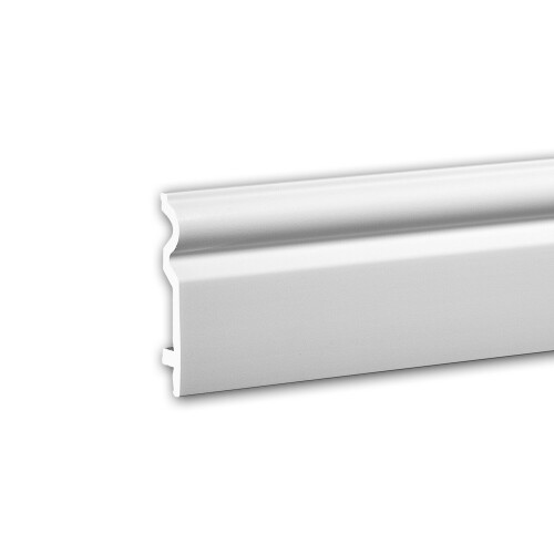 Profhome 653109 Skirting Base Moulding Baseboard Decorative Moulding 2 m