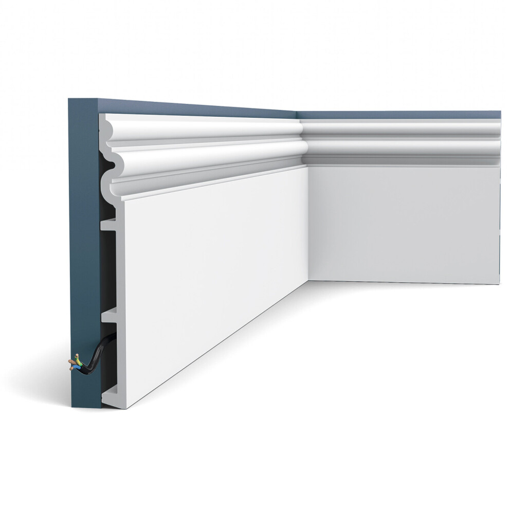 Orac Decor Sx193 Luxxus Autoire Skirting Decorative Moulding 2 M 5414433023546