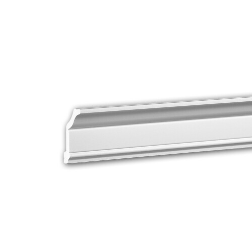 Profhome 650174 Cornice Moulding Decorative Crown Moulding Coving Cornice 2 m