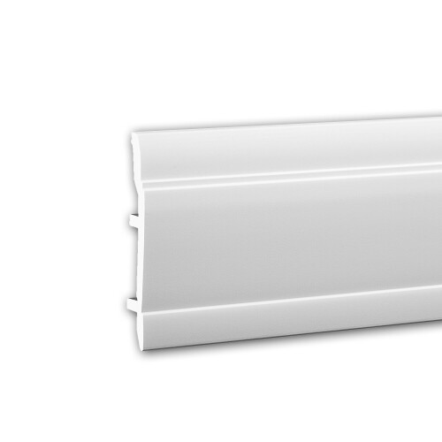 Profhome 653102 Skirting Base Moulding Baseboard Decorative Moulding 2 m