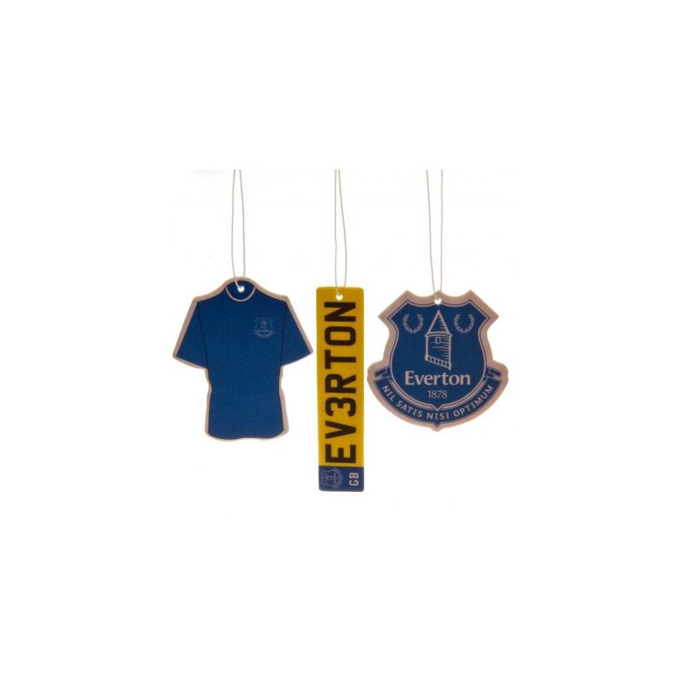 Everton FC 3 Pack Air Freshener