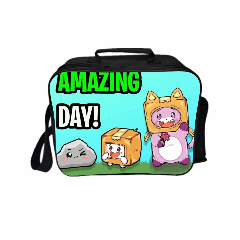 (18) Lankybox Lunch Box Bag Insulated Cold Picnic Outdoor