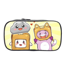 (14) Lankybox Pencil Box Students Pen Case Stationery Bag