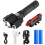 Rechargeable LED Mountain Bike Lights Bicycle Torch Front Rear LampSet 6