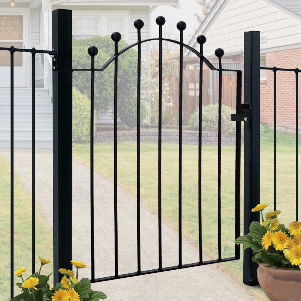 3ft Metal Garden Gate Wrought Iron Gate