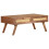 VidaXL vidaXL Solid Mango Wood Coffee Table 100x60x40 cm Couch Side Living Room Table 9