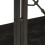 VidaXL vidaXL Solid Mango Wood 3-Tier Bookcase Black 90x30x80 cm Book Rack Bookshelf 4