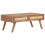 VidaXL vidaXL Solid Mango Wood Coffee Table 100x60x40 cm Couch Side Living Room Table 11