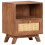 VidaXL vidaXL Solid Mango Wood Bedside Cabinet 40x30x50 cm Nightstand Bedside Table 8