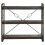 VidaXL vidaXL Solid Mango Wood 3-Tier Bookcase Black 90x30x80 cm Book Rack Bookshelf 2