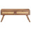 VidaXL vidaXL Solid Mango Wood Coffee Table 100x60x40 cm Couch Side Living Room Table 3
