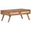 VidaXL vidaXL Solid Mango Wood Coffee Table 100x60x40 cm Couch Side Living Room Table 1