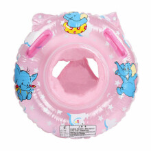 (Pink) Baby Swimming Ring Inflatable Float Seat Toddler Kid Pool Safety Swim Aid Toys
