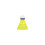 (Yellow) Talbot-Torro Tech 350 Medium Nylon Shuttlecocks - 3 Pack 2