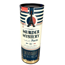 Murder Mystery in Paris Dinner Party Game 6 Players Age 14+