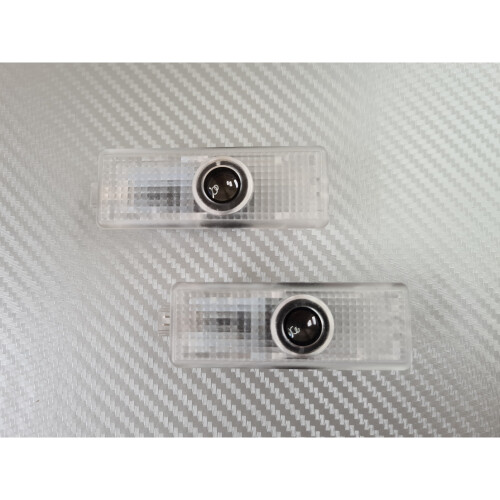 MINI Logo LED Door Puddle Welcome Lights 2
