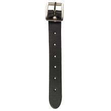 Mens Kilt Extension Replacement Leather Strap and Buckle 3/4" Black