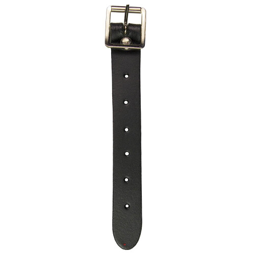 Mens Kilt Extension Replacement Leather Strap and Buckle 3/4" Black