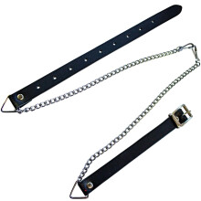 (2XL - 48" - 58") Kilt Sporran Chain Only Polished Finish with Leather Straps and Buckle 6 Sizes Highland Dress Clothing Accessories for Men Scottish Mens Wear