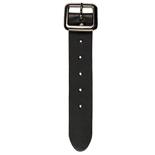 Mens Kilt Extension Replacement Leather Strap and Buckle 1" Black