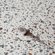 Terrazzo D-C-Fix Stationary Crafts Self Adhesive Film 2 m X 45 cm Vinyl