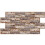 3D Grey Brown Stone Urban Industrial PVC Interior Wall Panels Kitchen Cladding 1