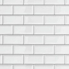 White Subway Tile Tile Brick 3D Effect Wallpaper D-C-Fix Bathroom Kitchen Vinyl