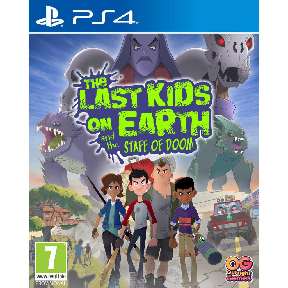 Bandai The Last Kids On Earth And The Staff Of Doom Ps4 Game