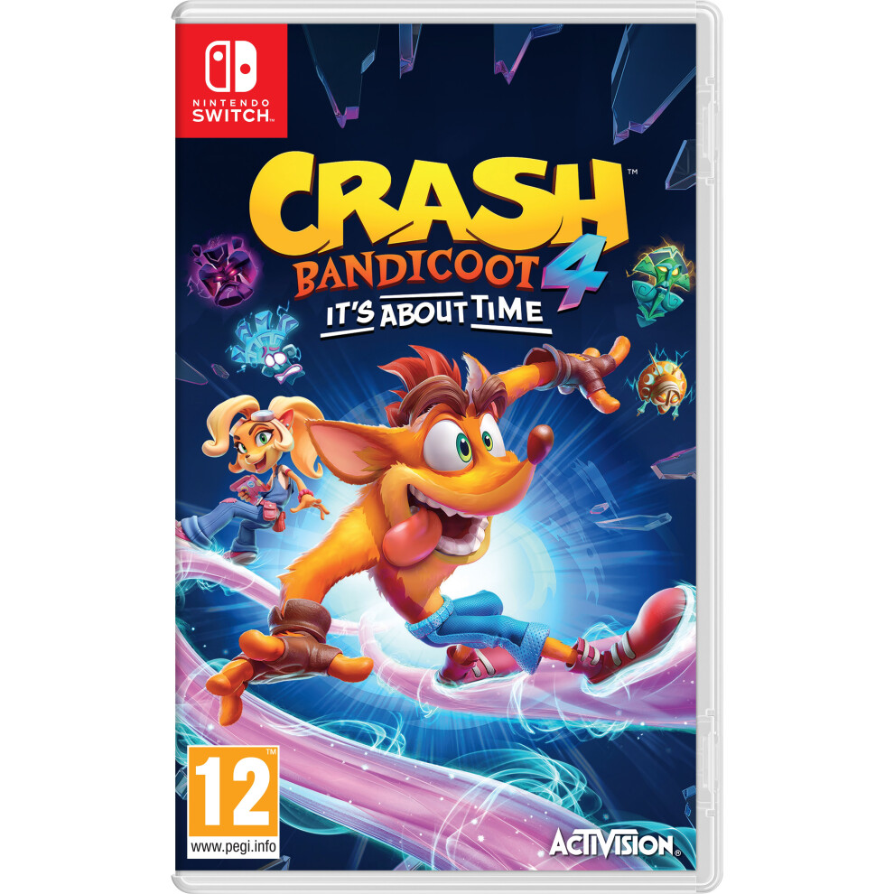 Crash Bandicoot 4 It's About Time Nintendo Switch Game
