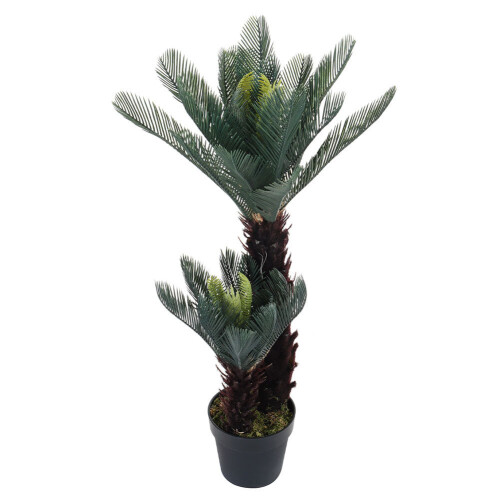 Living And Home Realistic Artificial Cycas Palm Tree With Pot, 90CM 2