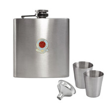 Coventry City football club hip flask gift set