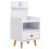Living And Home (1 Drawer) Bedside Table Nightstand Cabinet Storage Unit with Drawer 5