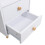 Living And Home (2 Drawer) Bedside Table Nightstand Cabinet Storage Unit with Drawer 7