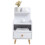 Living And Home (1 Drawer) Bedside Table Nightstand Cabinet Storage Unit with Drawer 4