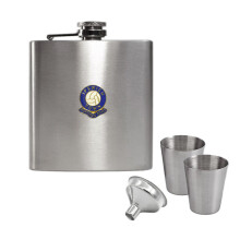 Ipswich Town football club hip flask gift set