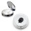 Hedgehog silver round pill box 1