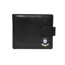 Ross County football club black leather wallet