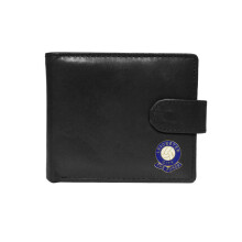 Leicester City football club black leather wallet