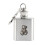 Teddy bear 1oz keyring hip flask 1