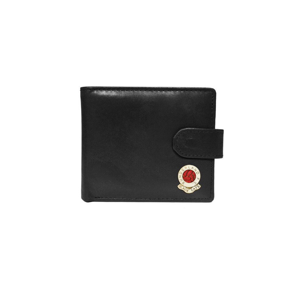 Sunderland football club black leather wallet