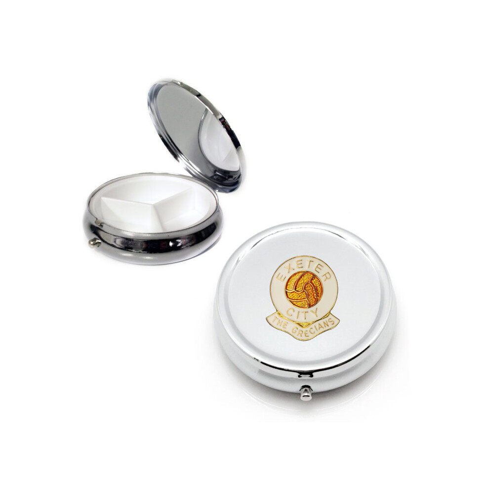 Knight Silver Exeter City Football Club Pill Box