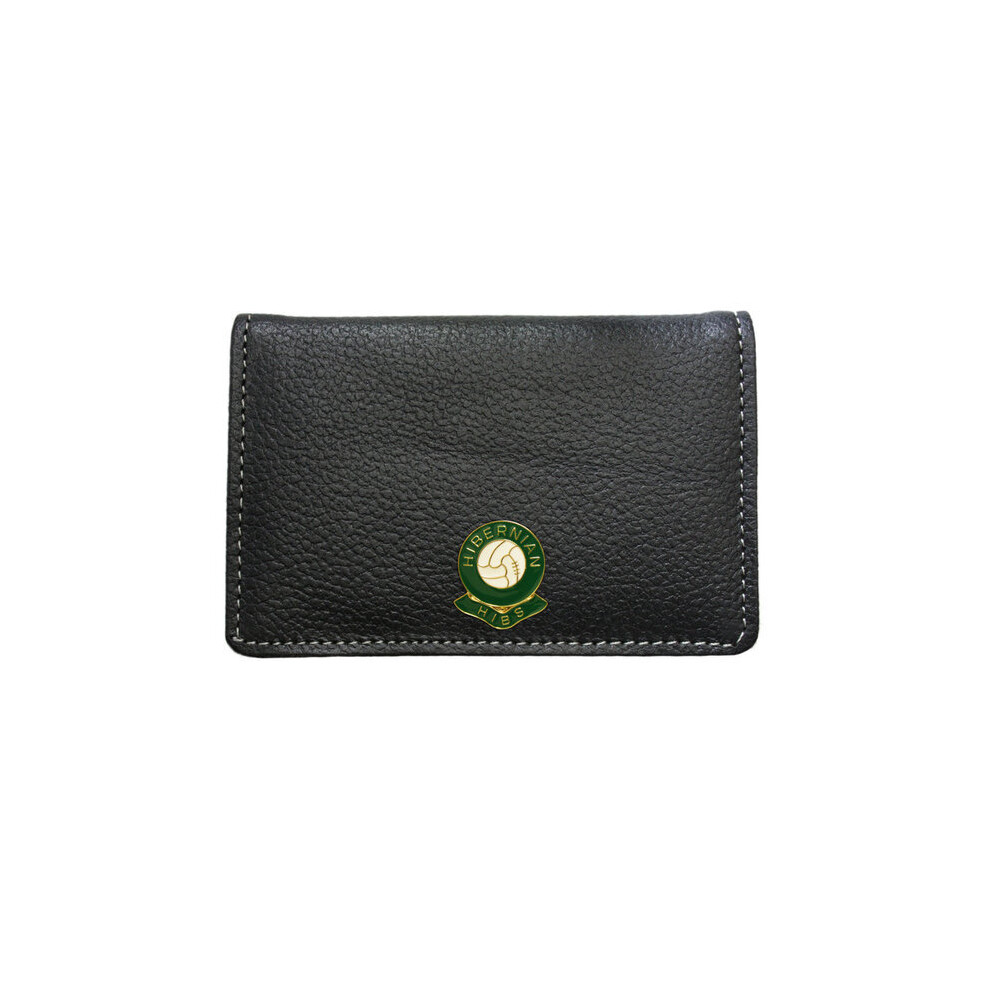 Hibernian football club leather business card holder wallet