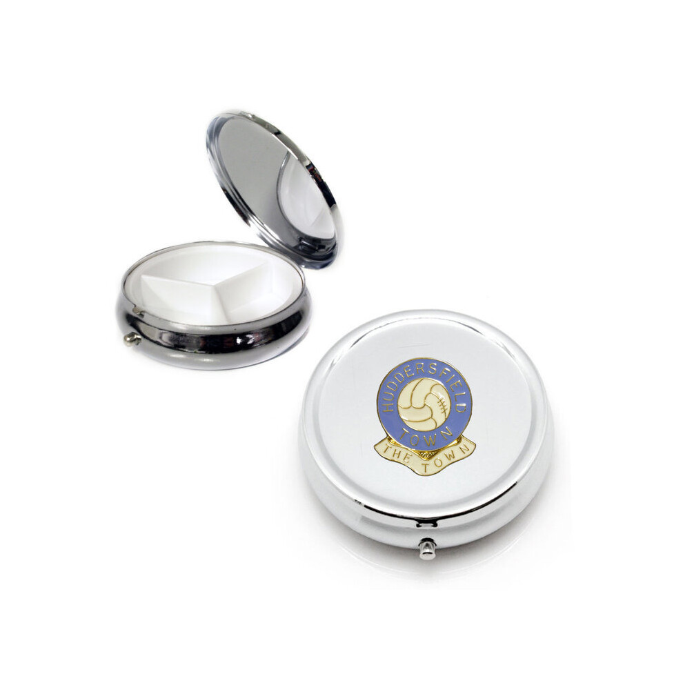 Knight Silver Huddersfield Town Football Club Pill Box