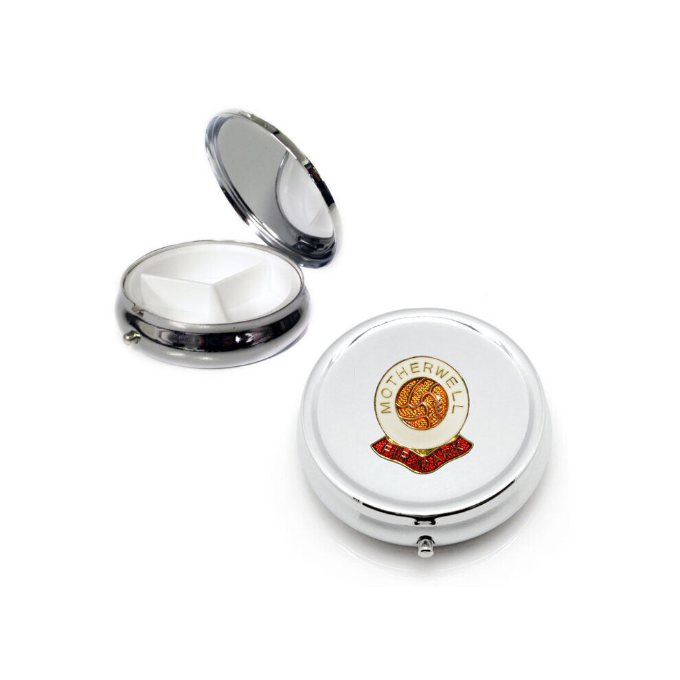 Knight Silver Motherwell Football Club Pill Box
