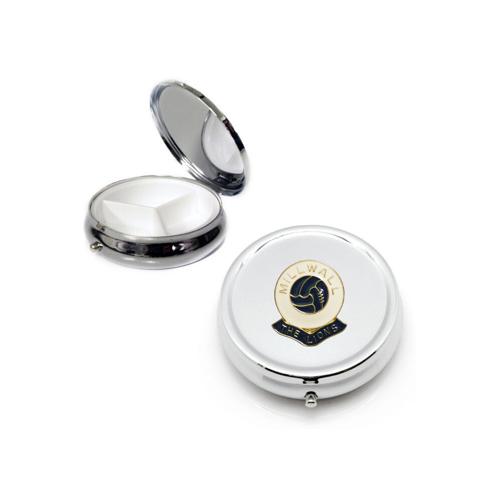Knight Silver Millwall Football Club Pill Box