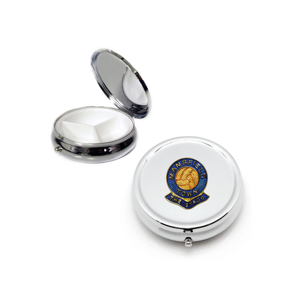 Knight Silver Mansfield Town Football Club Pill Box
