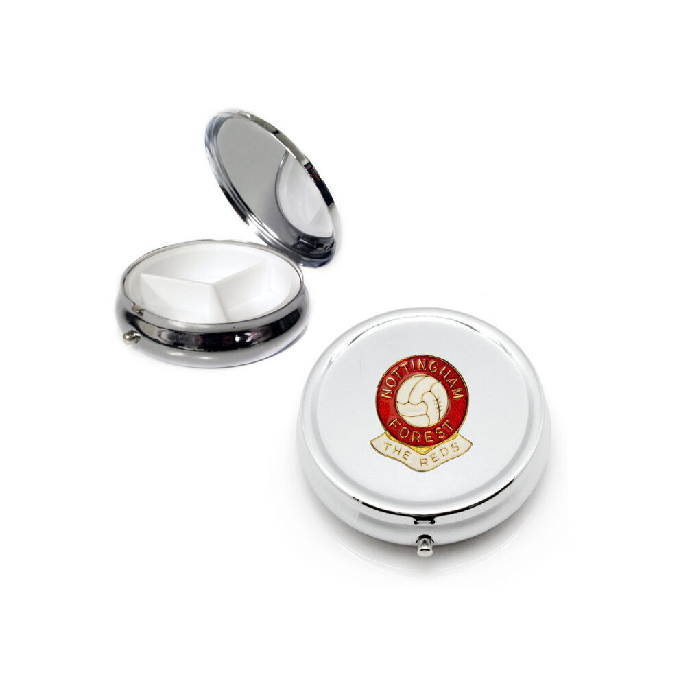 Knight Silver Nottingham Forest Football Club Pill Box