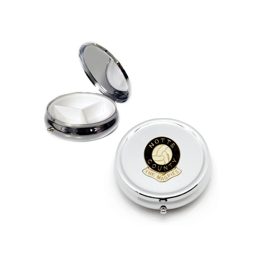 Knight Silver Notts County Football Club Pill Box